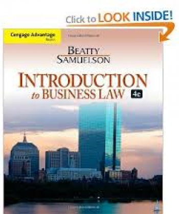 INTRODUCTION TO BUSINESS LAW 
