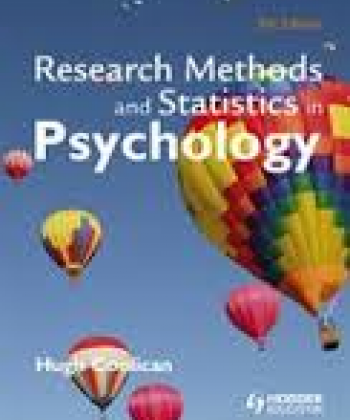 Research Methods and Statistics 